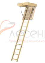 Видео сборки лестницы - Деревянная чердачная лестница ЧЛ-16